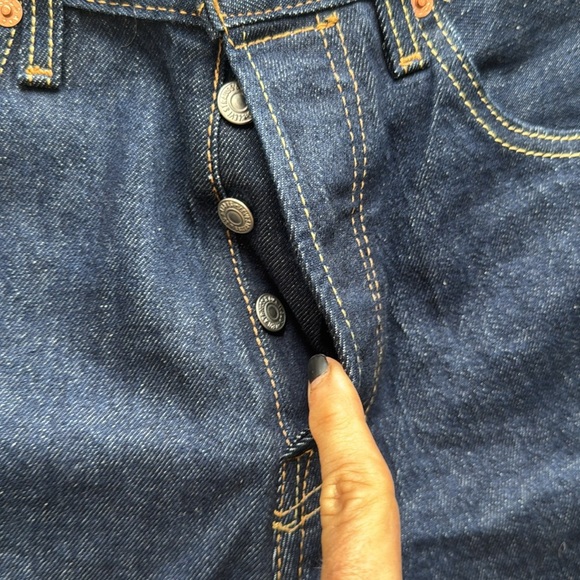 Levi’s 501 93  Men's Blue Jeans premium denim straight leg - Picture 3 of 15